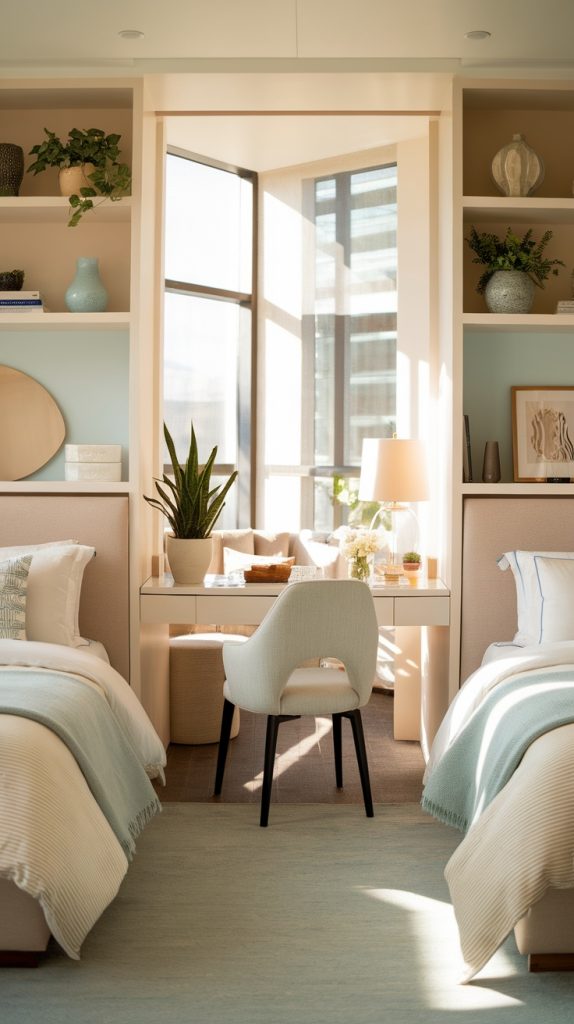 21 Creative Two Beds in One Room Ideas