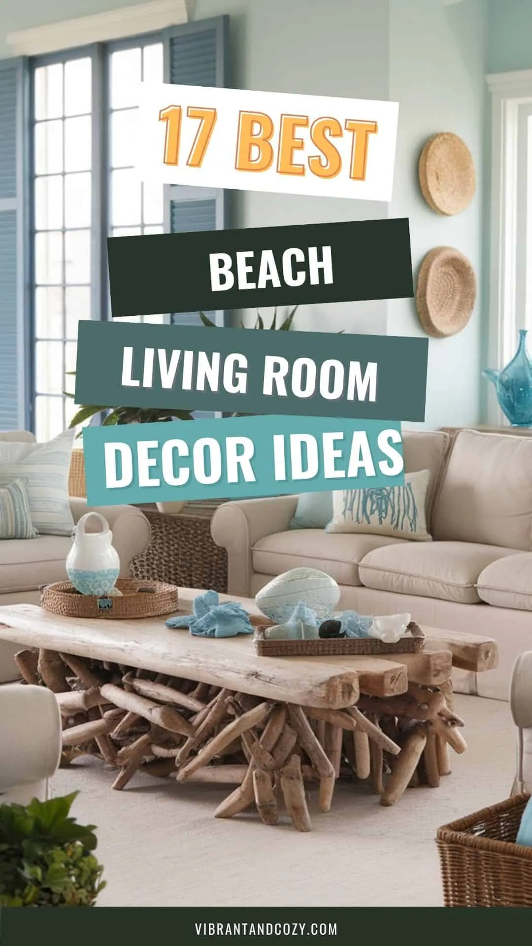 17 Stunning Beach Living Room Decor Ideas to Transform Your Space