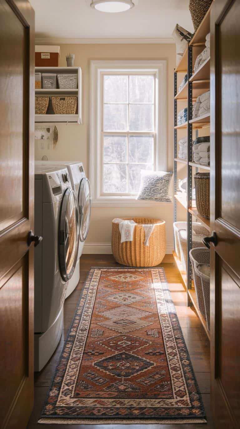 17 Creative Long Narrow Laundry Room Ideas to Maximize Space