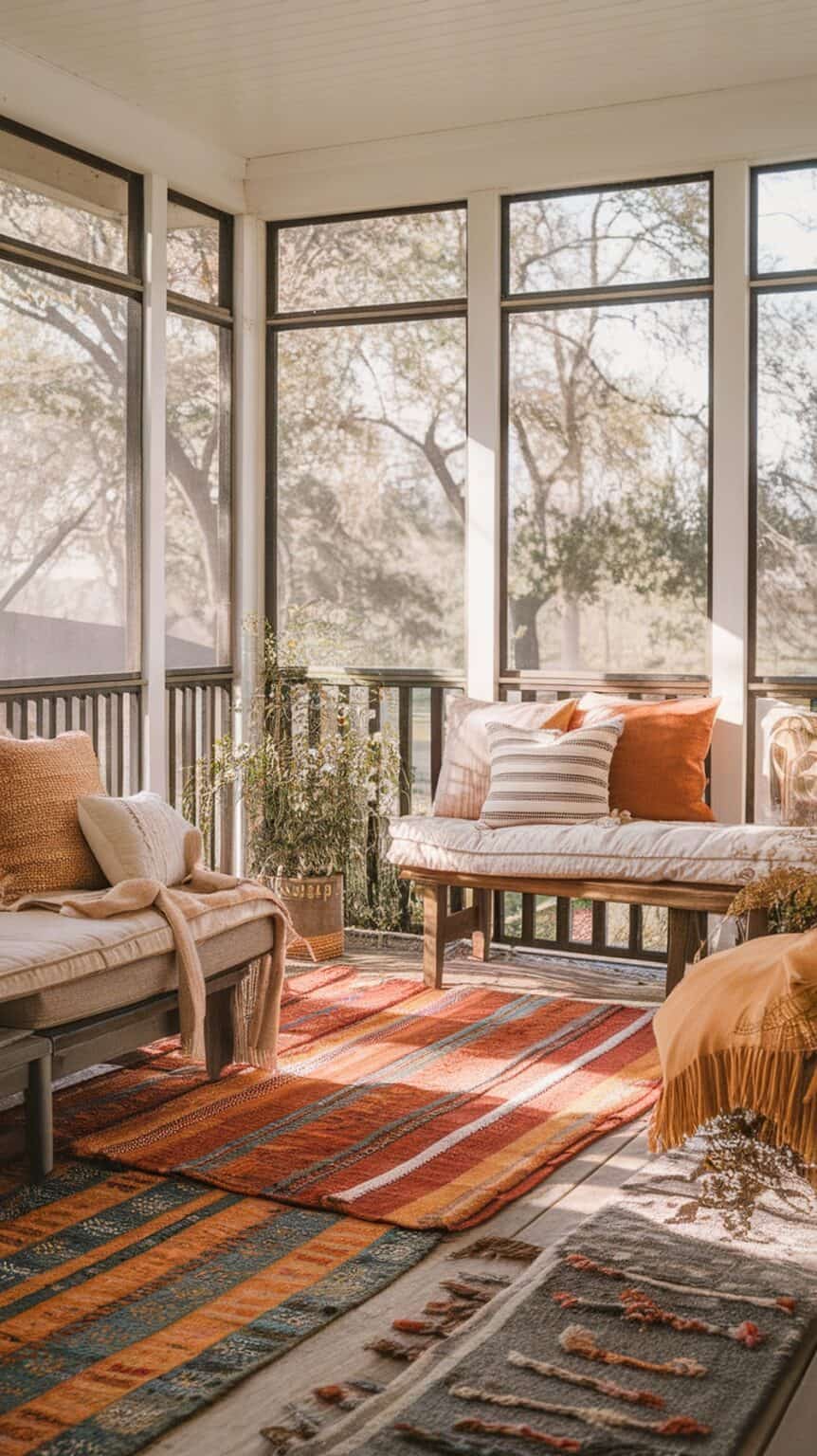 17 Cozy Screened-In Porch Decorating Ideas for Ultimate Relaxation