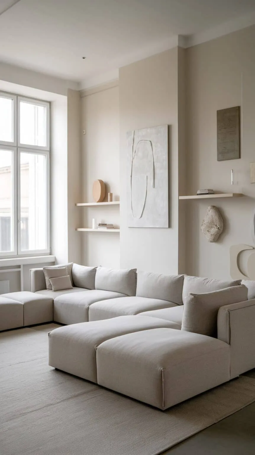 Image showcasing 17 Stunning L-Shape Sofa Living Room Ideas for Modern Luxury