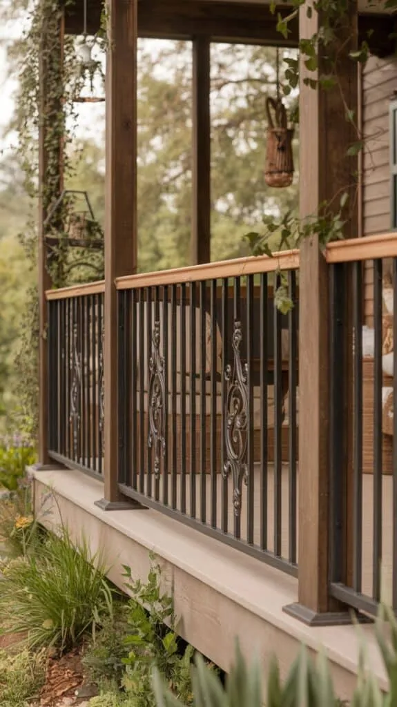 17 Creative Front Porch Railing Ideas to Elevate Your Outdoor Space