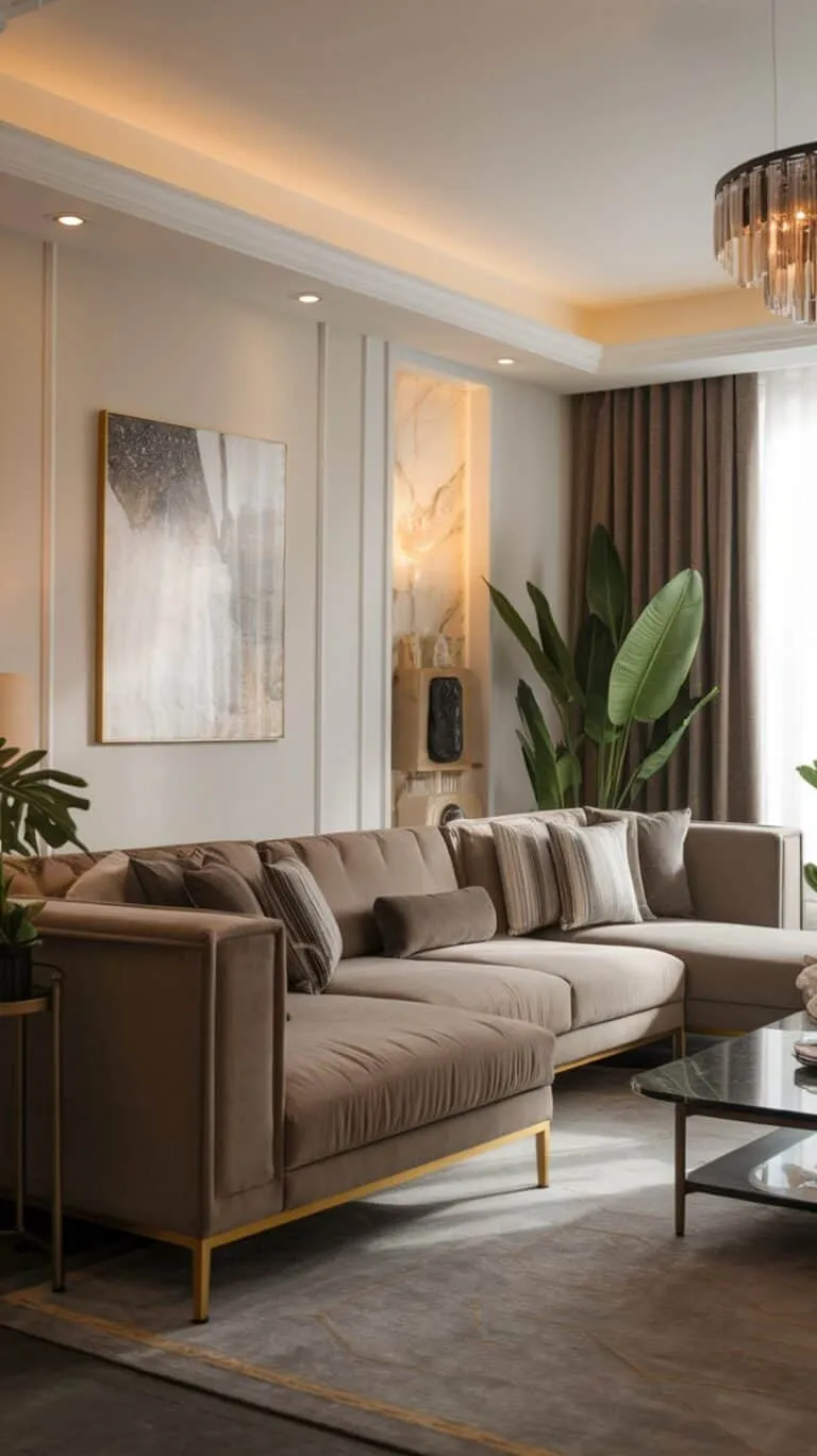 17 Stunning L-Shape Sofa Living Room Ideas for Modern Luxury