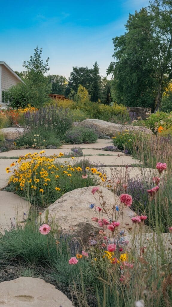 17 Stunning Front Yard Landscape Ideas Featuring Large Rocks