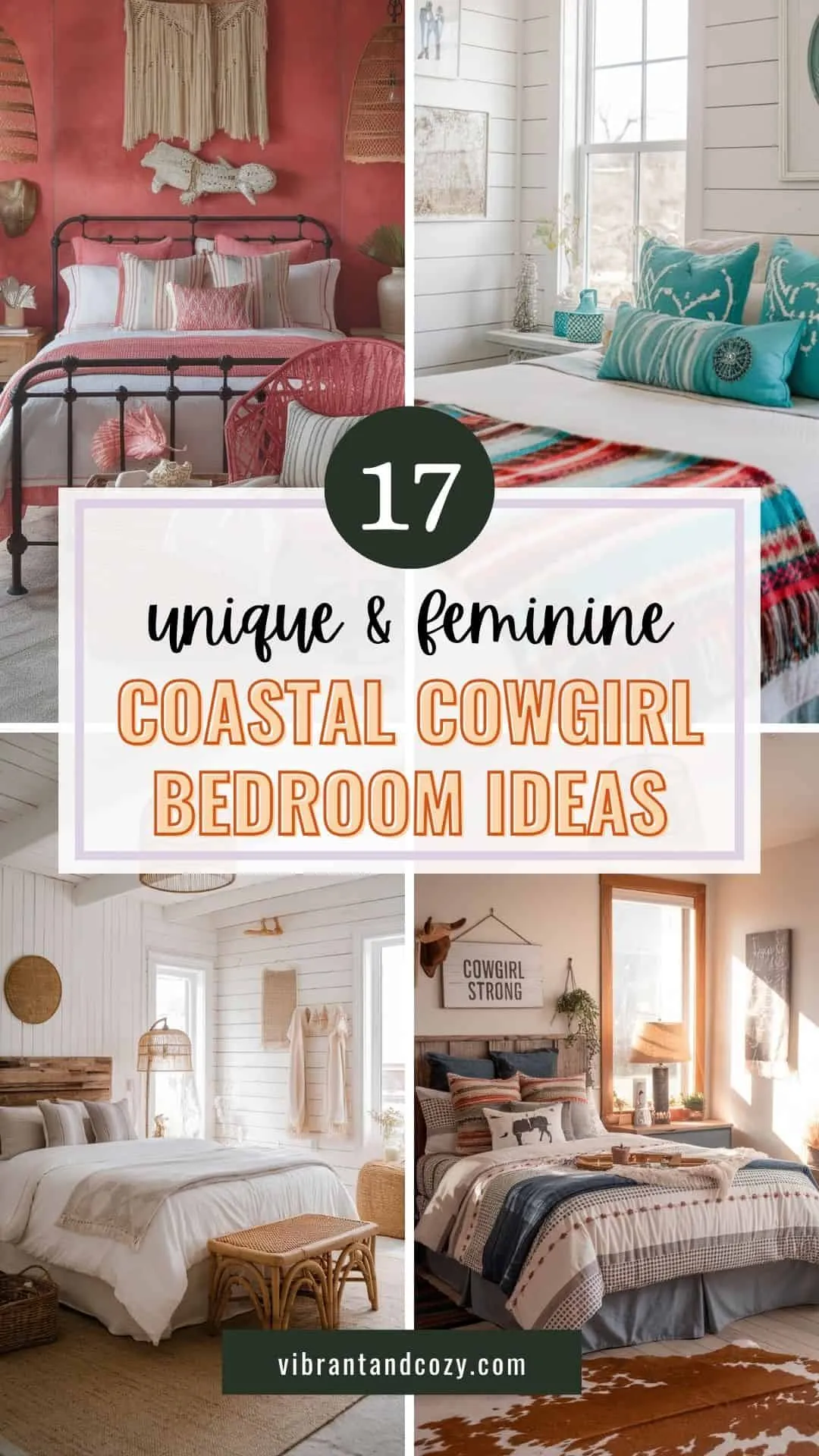 Coastal Cowgirl Bedroom Ideas
