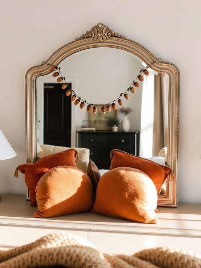 acorn garland for autumn
