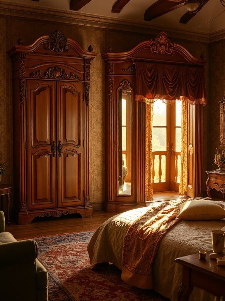 antique carved wood furniture