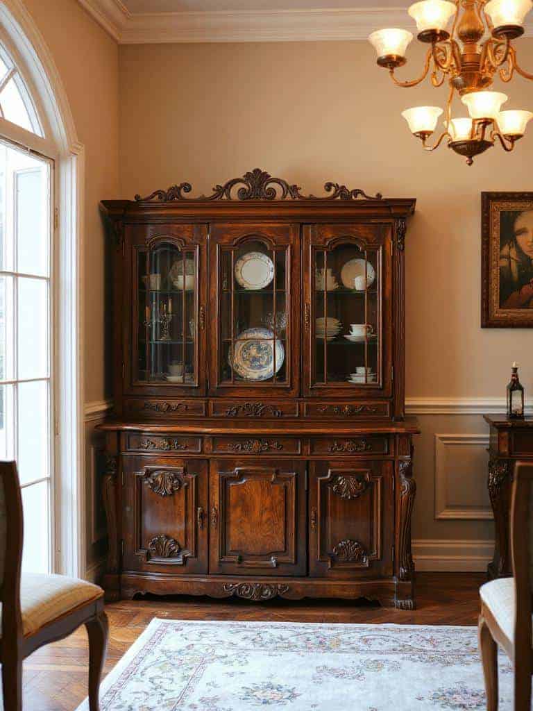 antique carved wood furniture