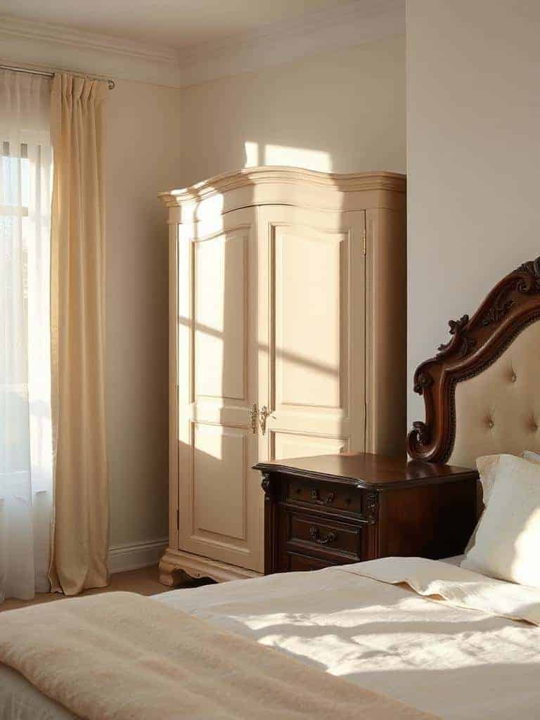 antique furniture with carvings