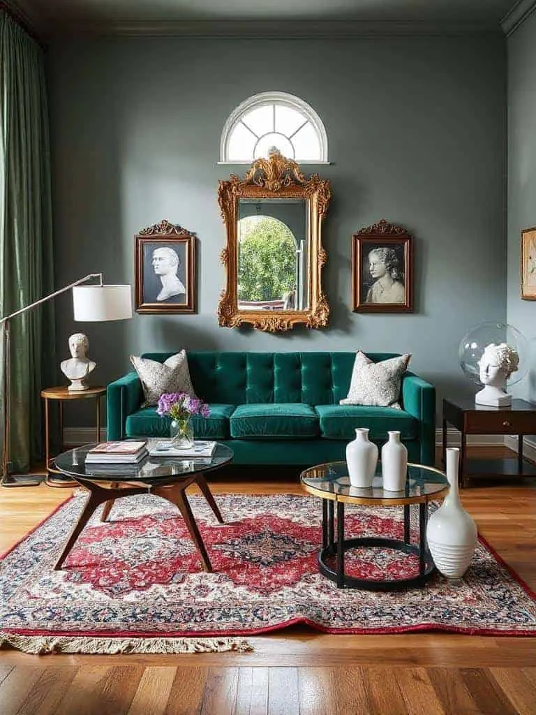 blend antique and modern