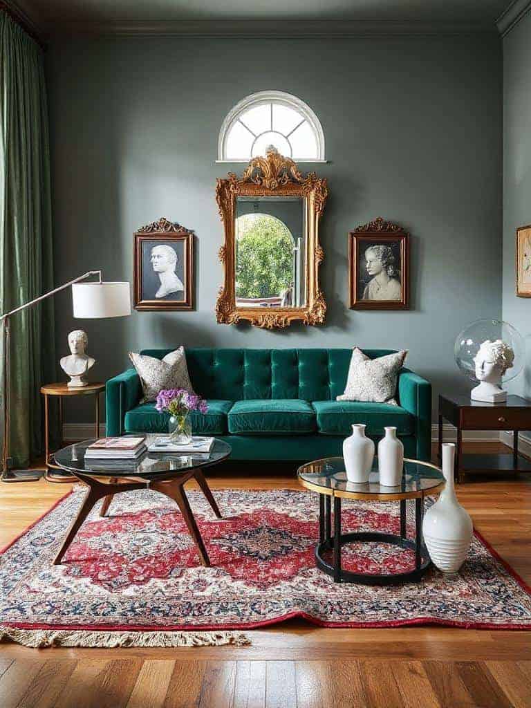blend antique and modern