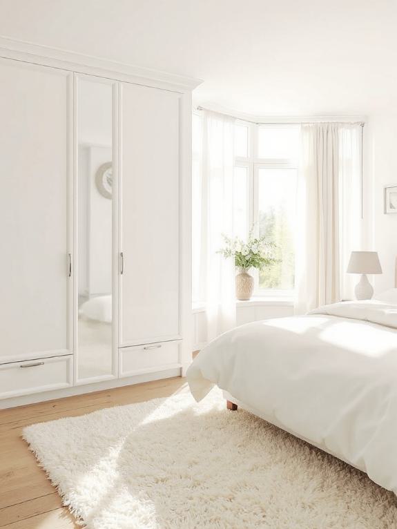 bright white wardrobe inspiration