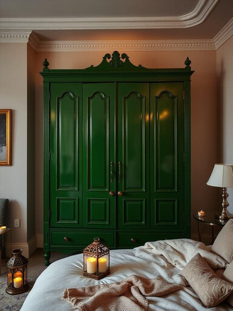candle holders create ambiance