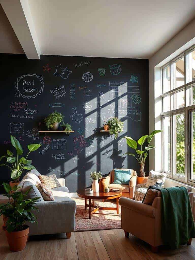 chalkboard wall creativity unleashed