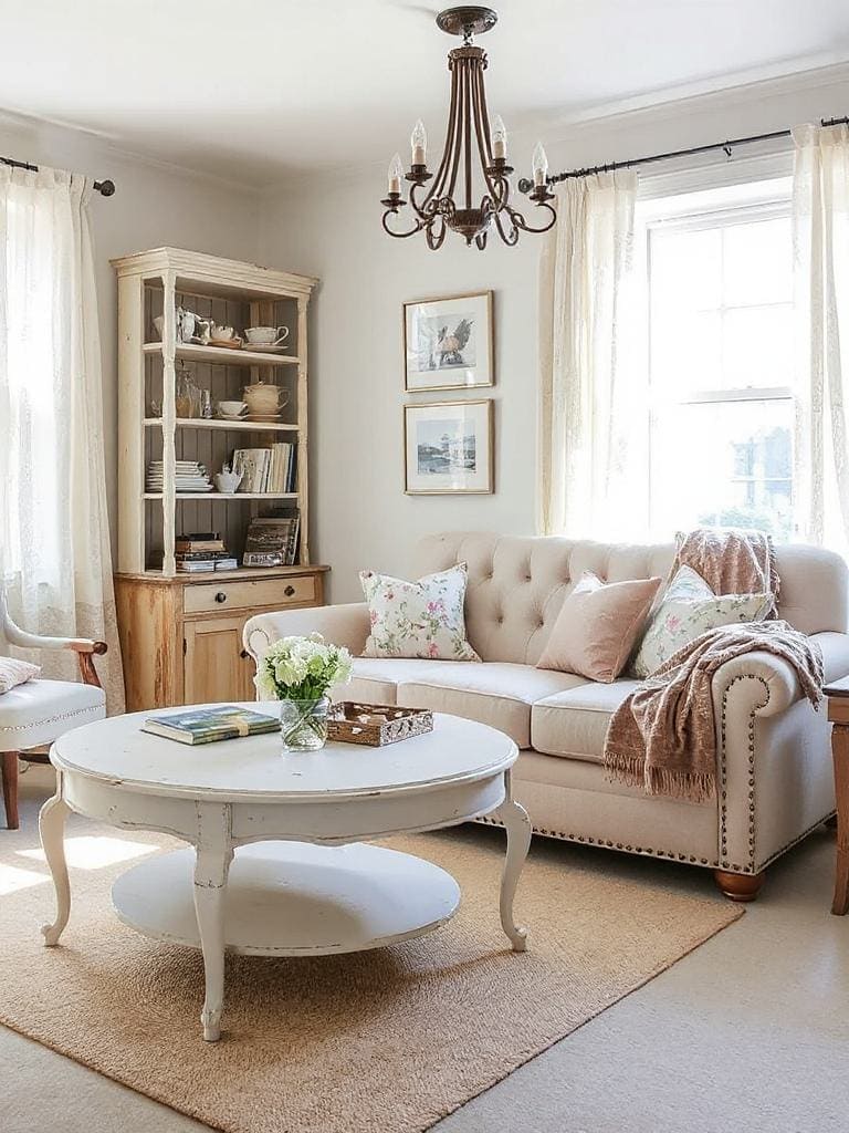 charming distressed vintage furniture
