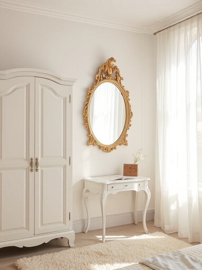 charming vintage mirror decor