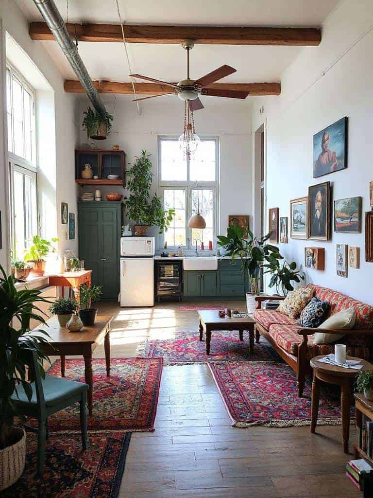 colorful cozy creative sanctuary