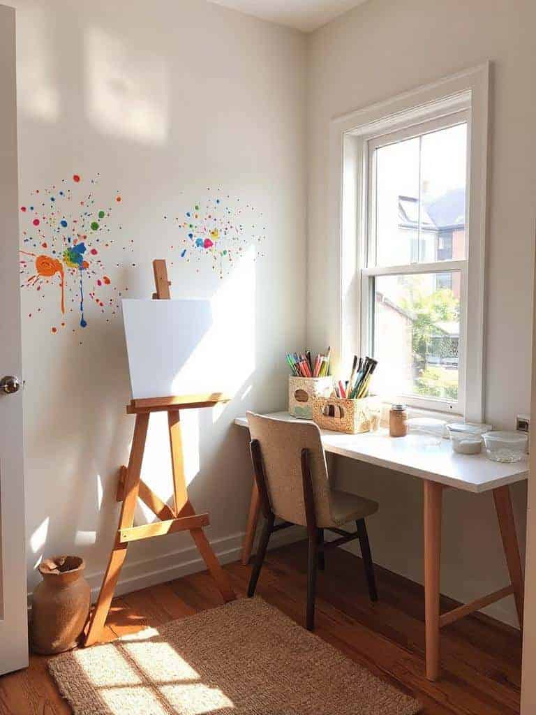 compact easel or workbench
