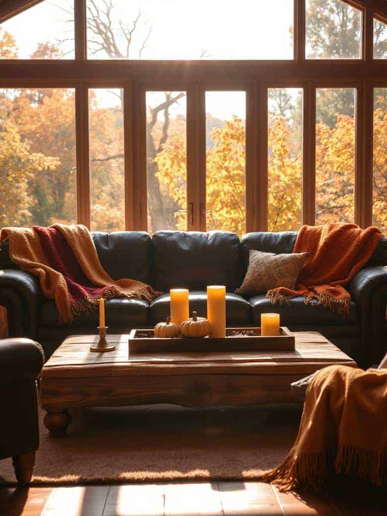 cozy autumn throw blankets