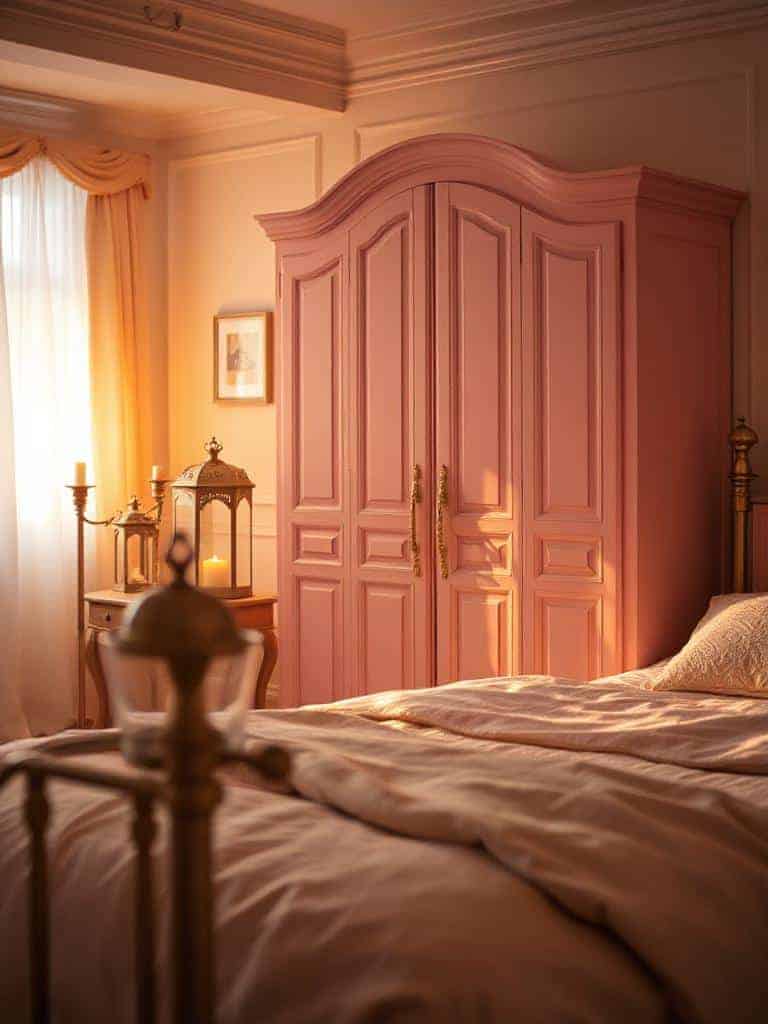 cozy candlelight bedroom decor