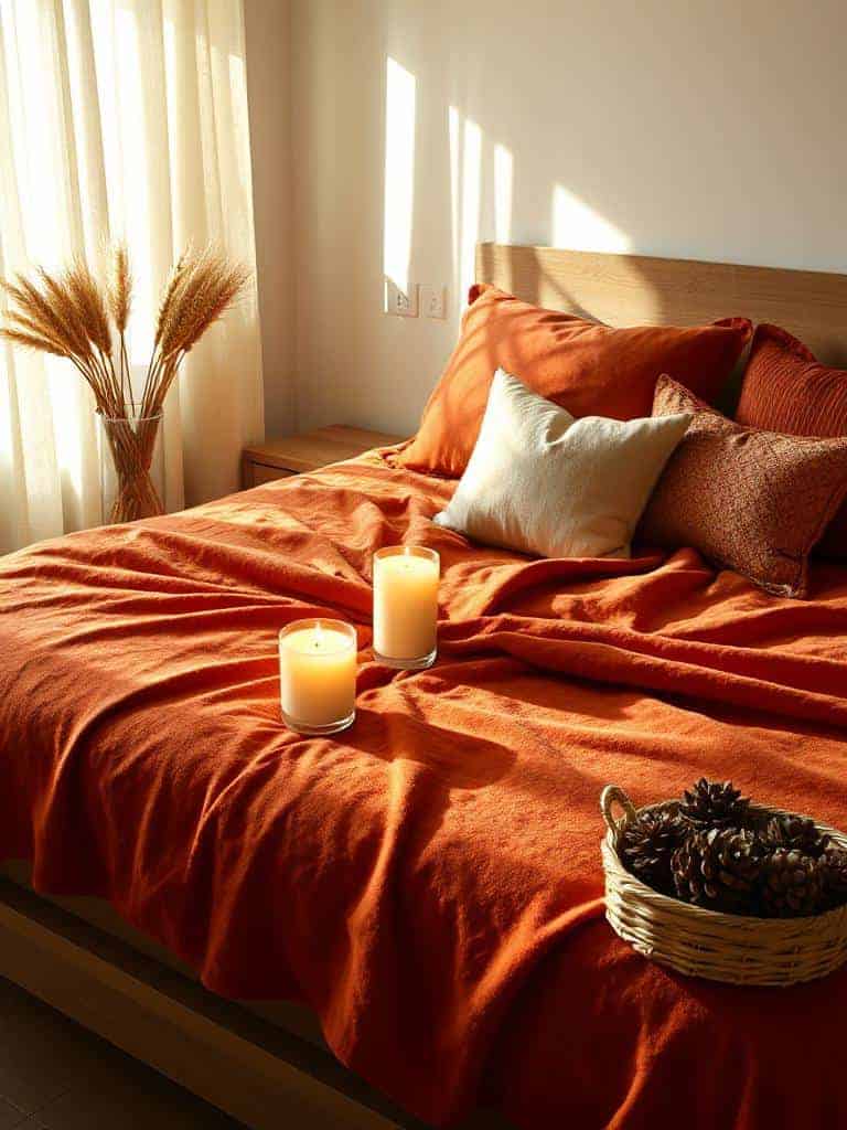 cozy candlelit autumn relaxation