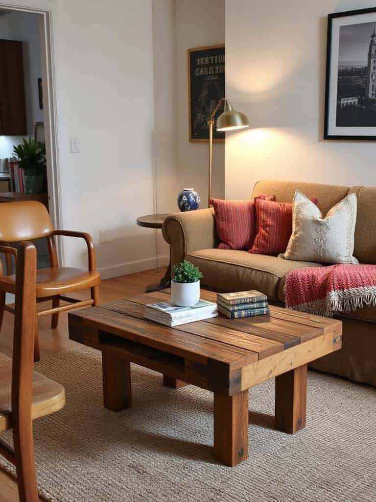 cozy coffee table centerpiece