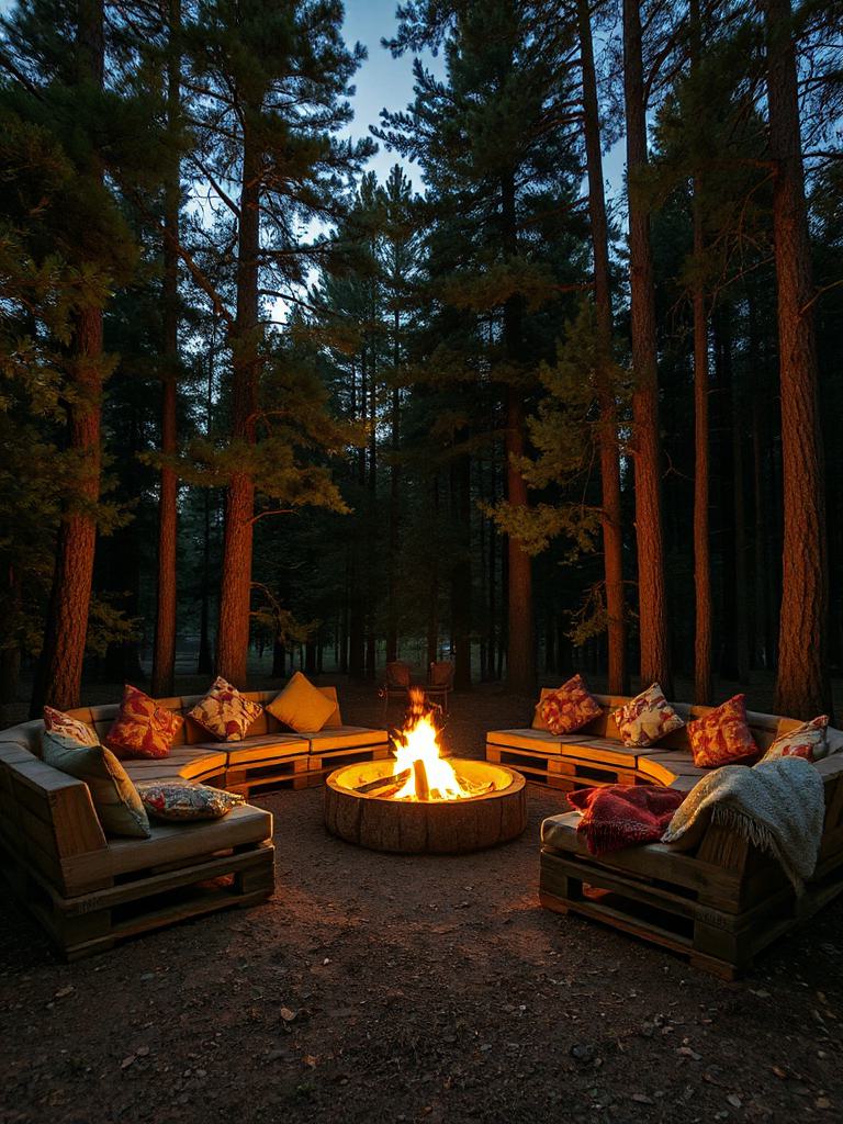 cozy eco friendly pallet sofas