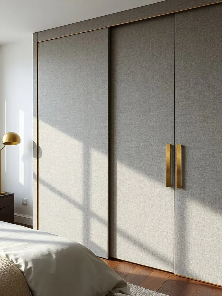 cozy linen with brass