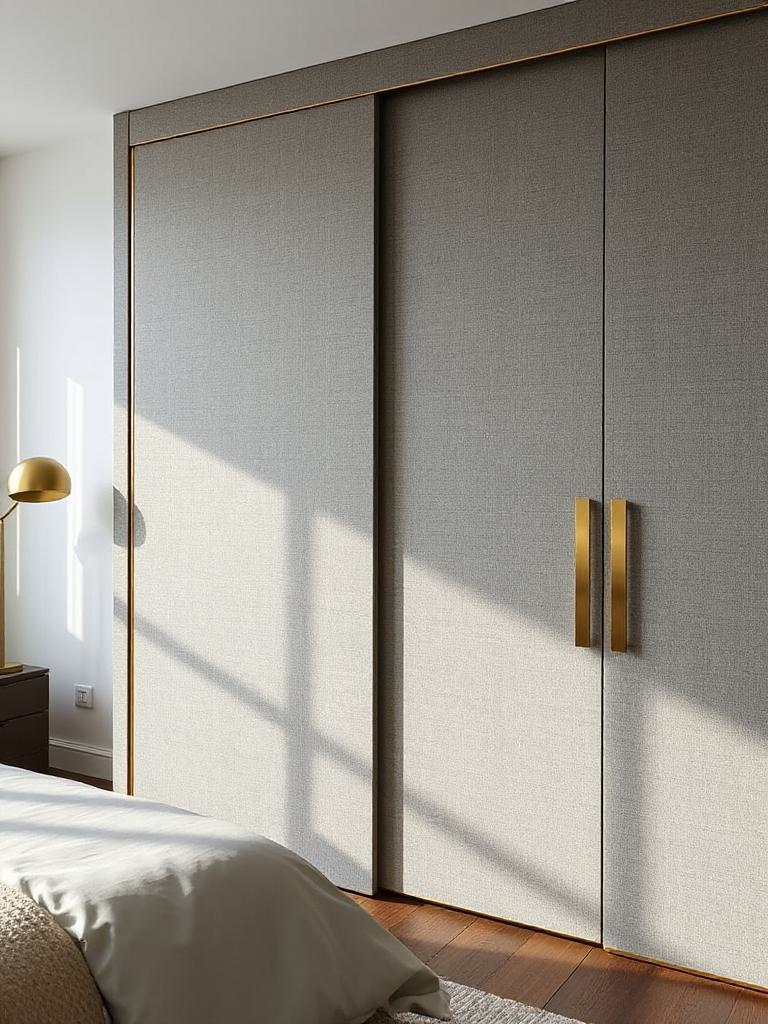 cozy linen with brass