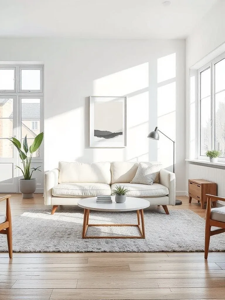 cozy scandinavian living room