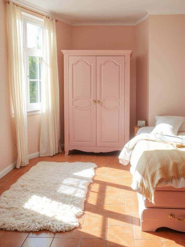 cozy terracotta tile rugs