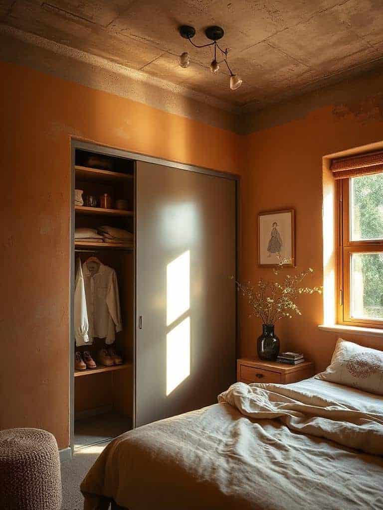 cozy warm earth tones