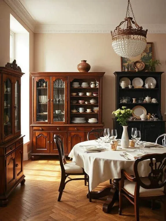 crockery units for dining