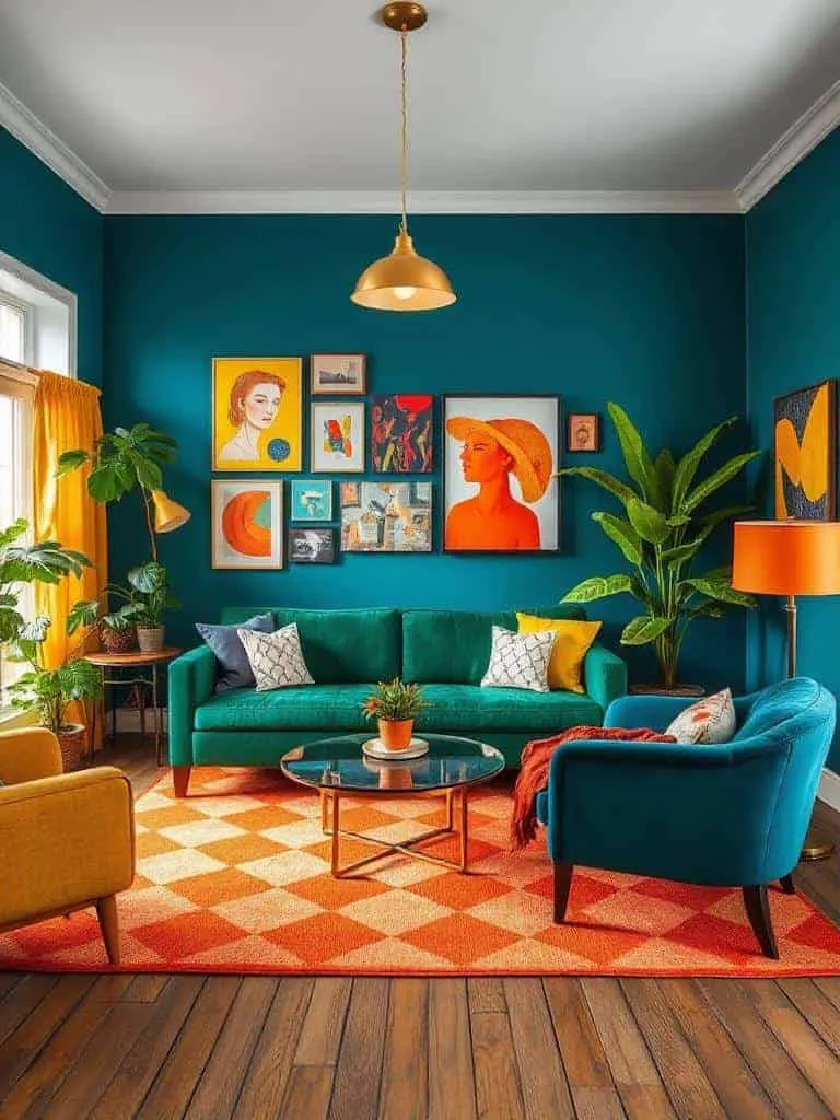 embrace vibrant wall colors