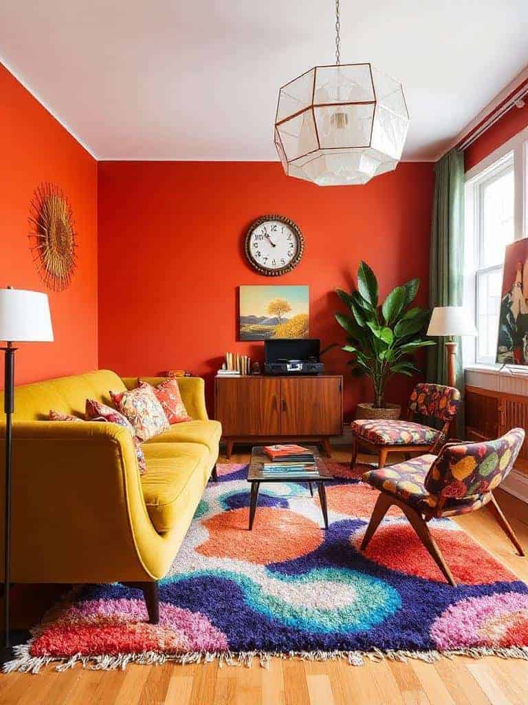 incorporate nostalgic retro furniture