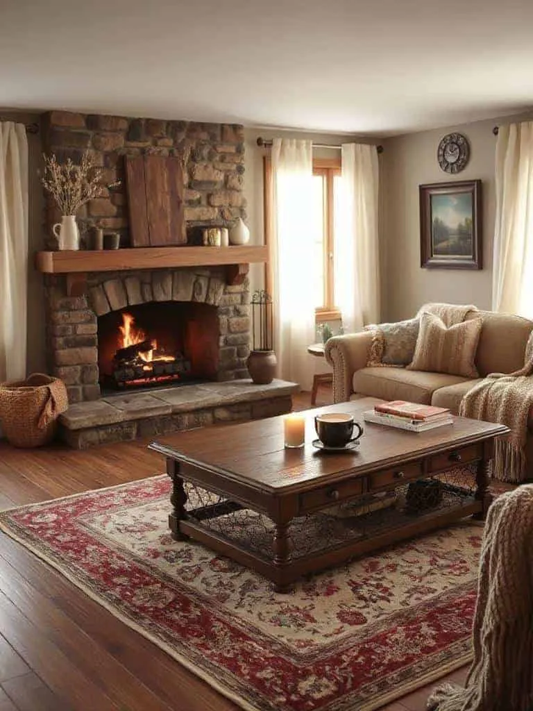 layered textures for coziness
