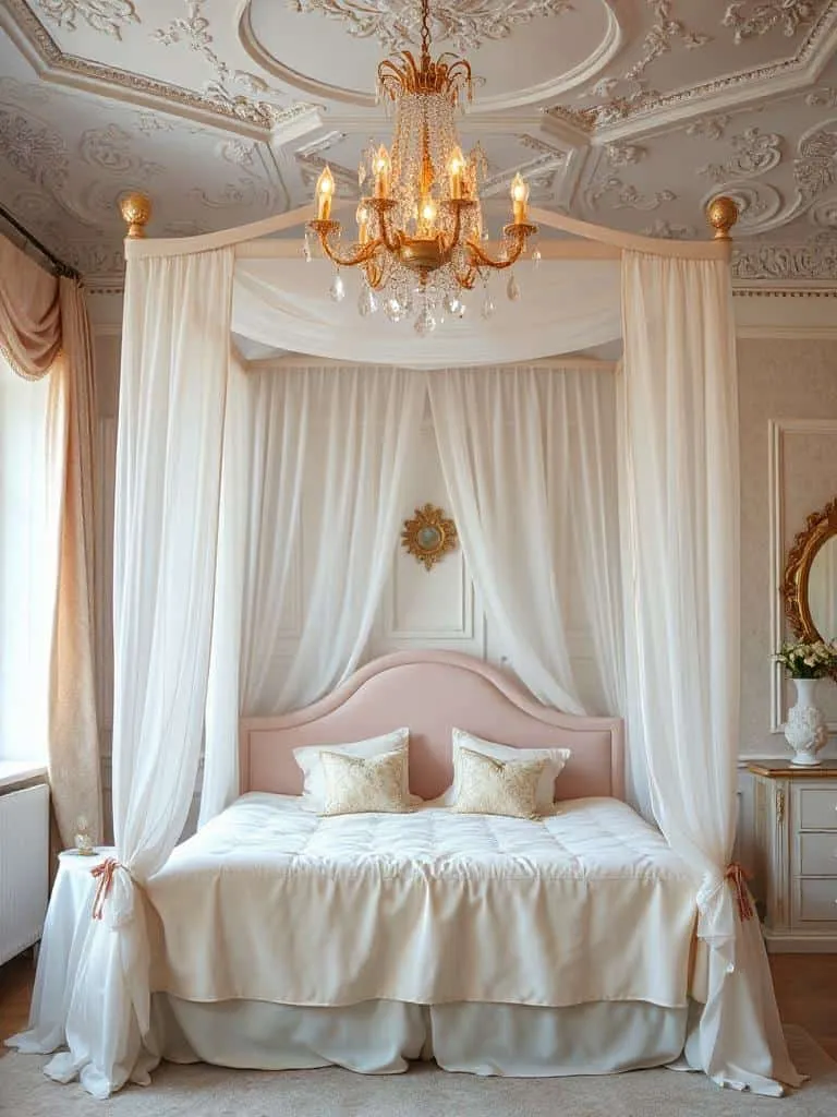 magical canopy bed drapes