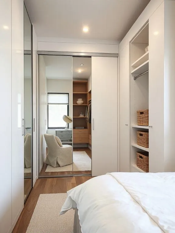 maximize small bedroom storage