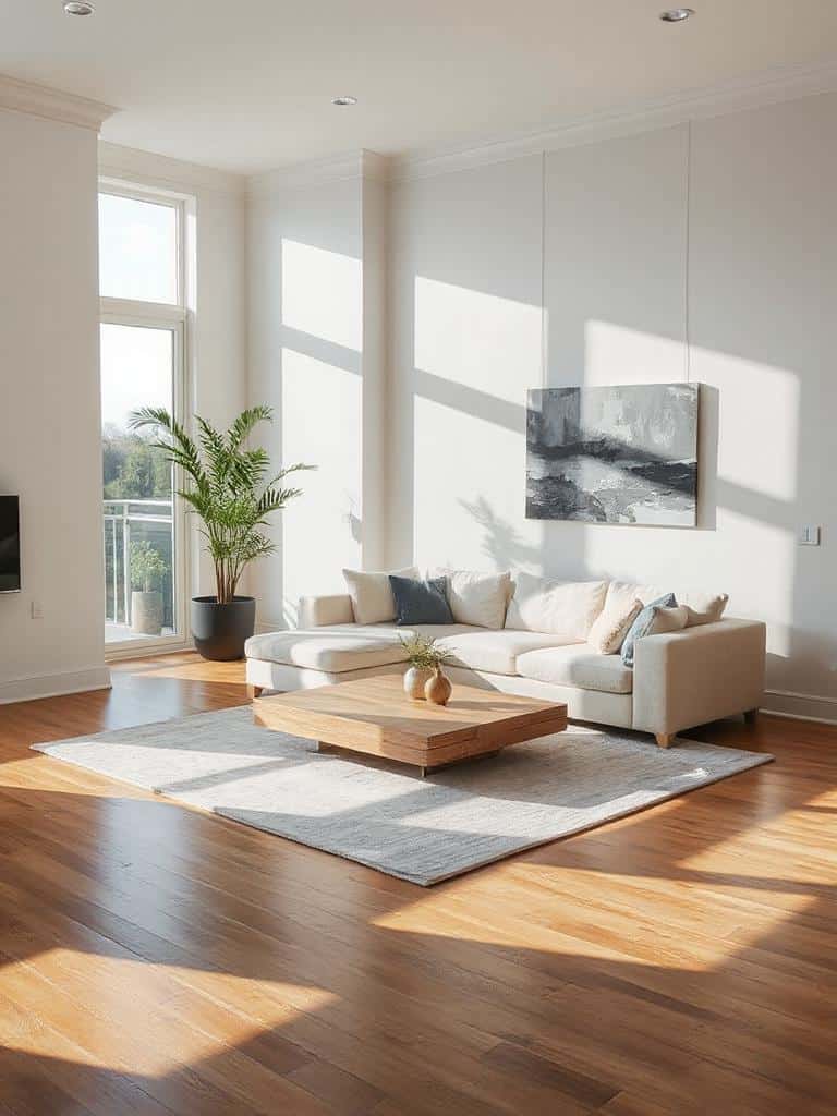minimalist decor and colors