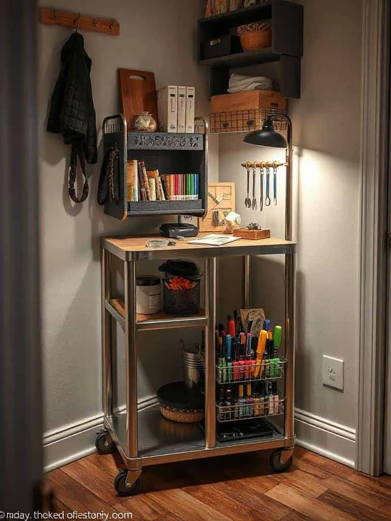 mobile tool organization cart