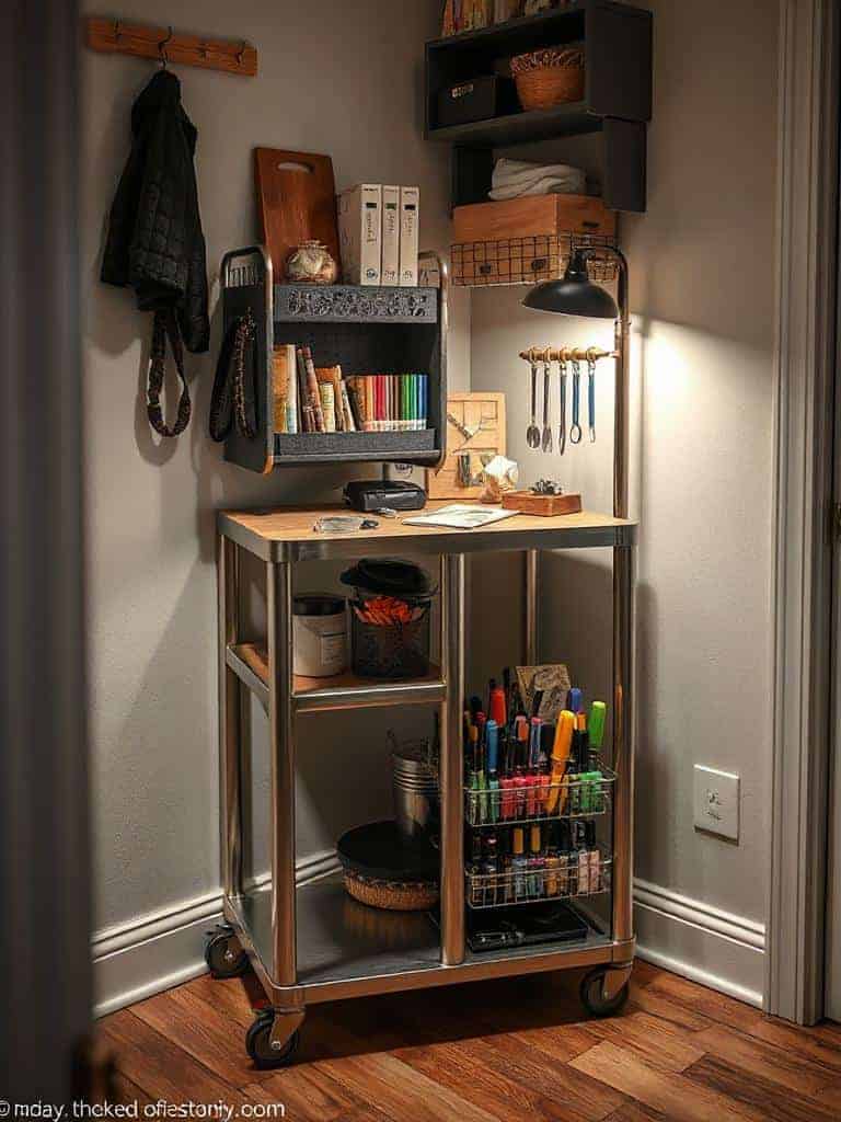 mobile tool organization cart