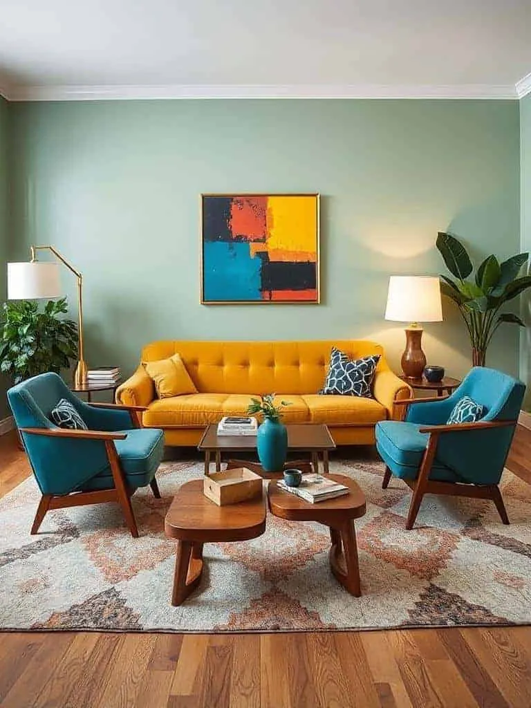 retro color palette transformation