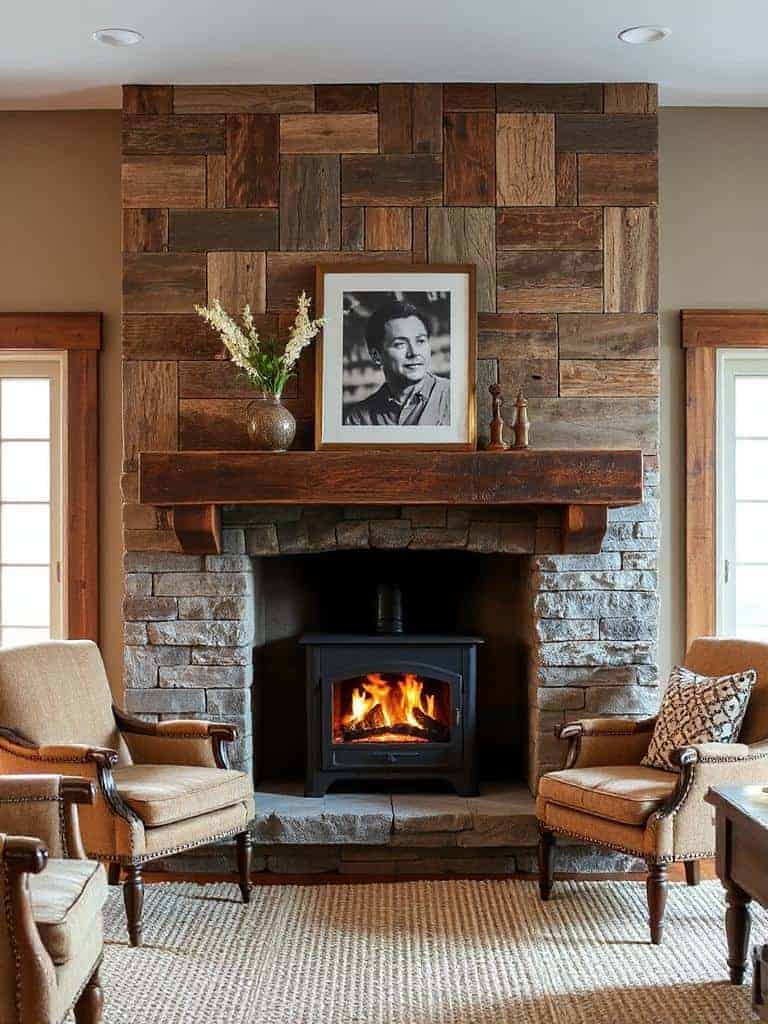 rustic charm with reclaimed wood