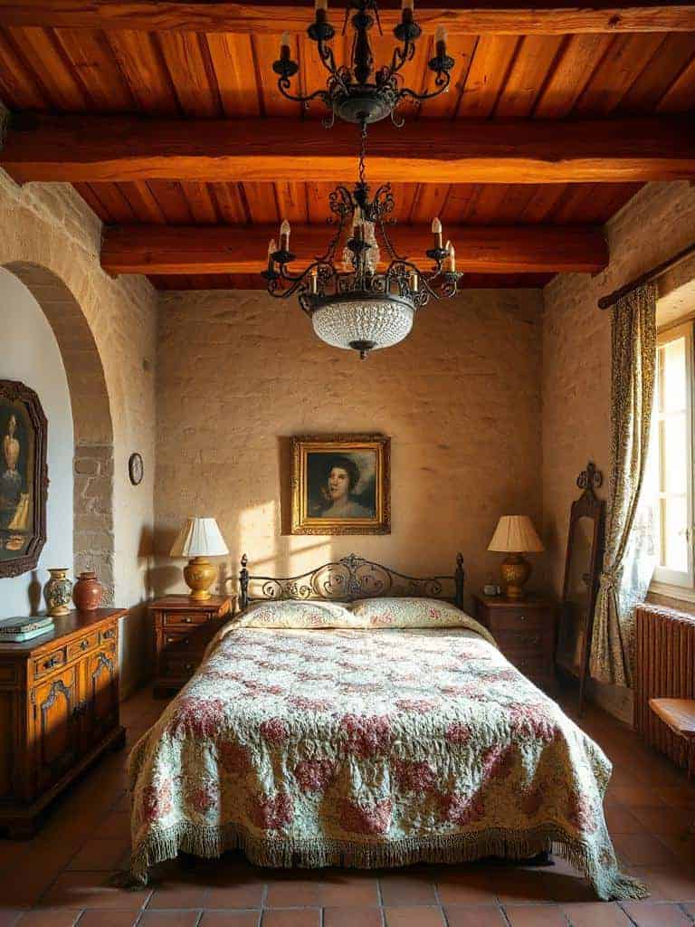 rustic wood beam ceilings