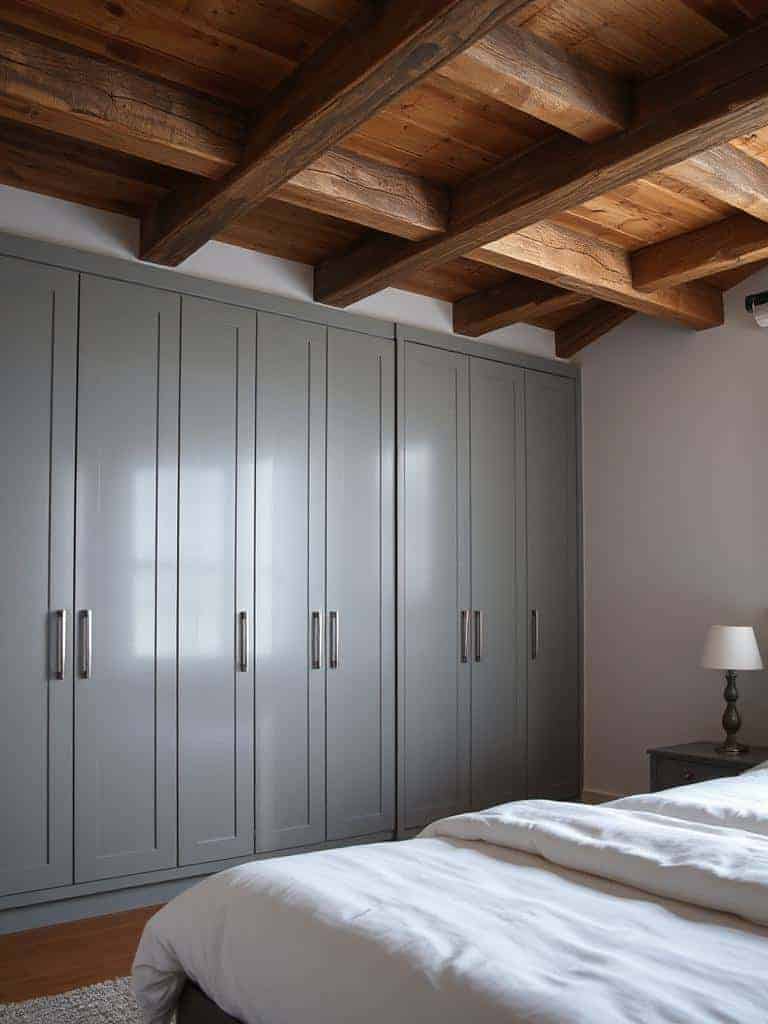 rustic wood beam ceilings