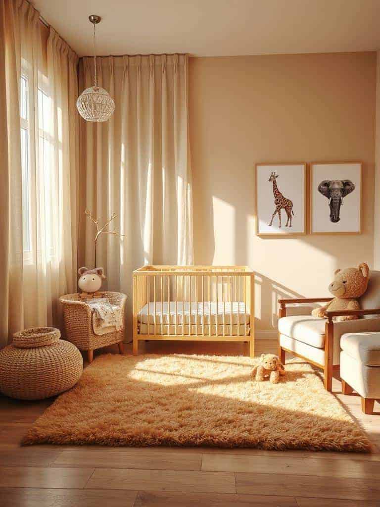 safari nursery animal prints