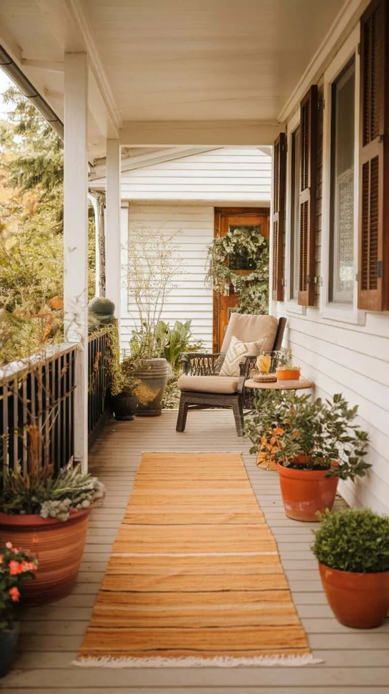 17 Creative Narrow Front Porch Ideas to Maximize Your Space