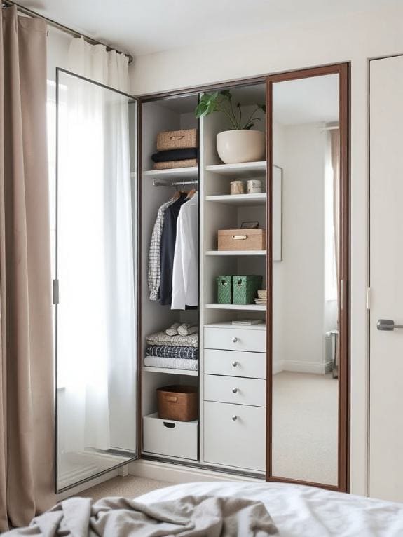 small bedroom wardrobe solutions