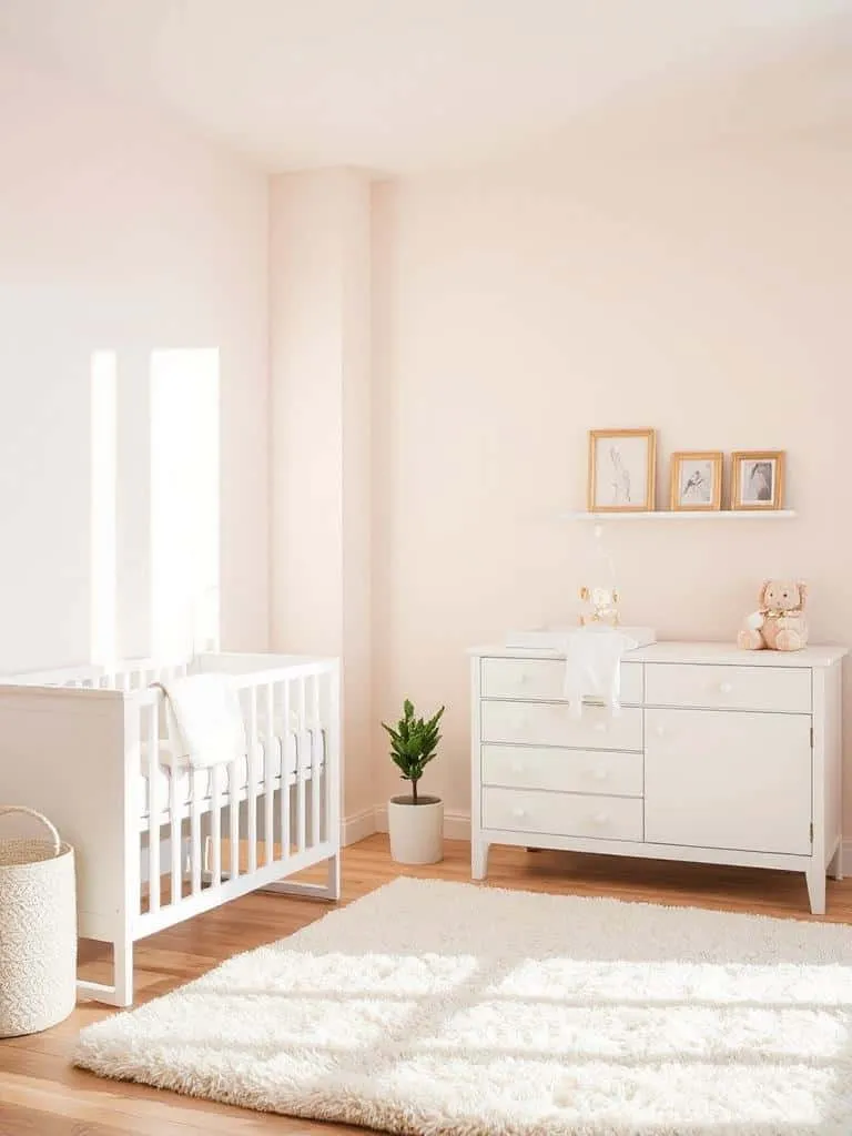 soft pink nursery elegance