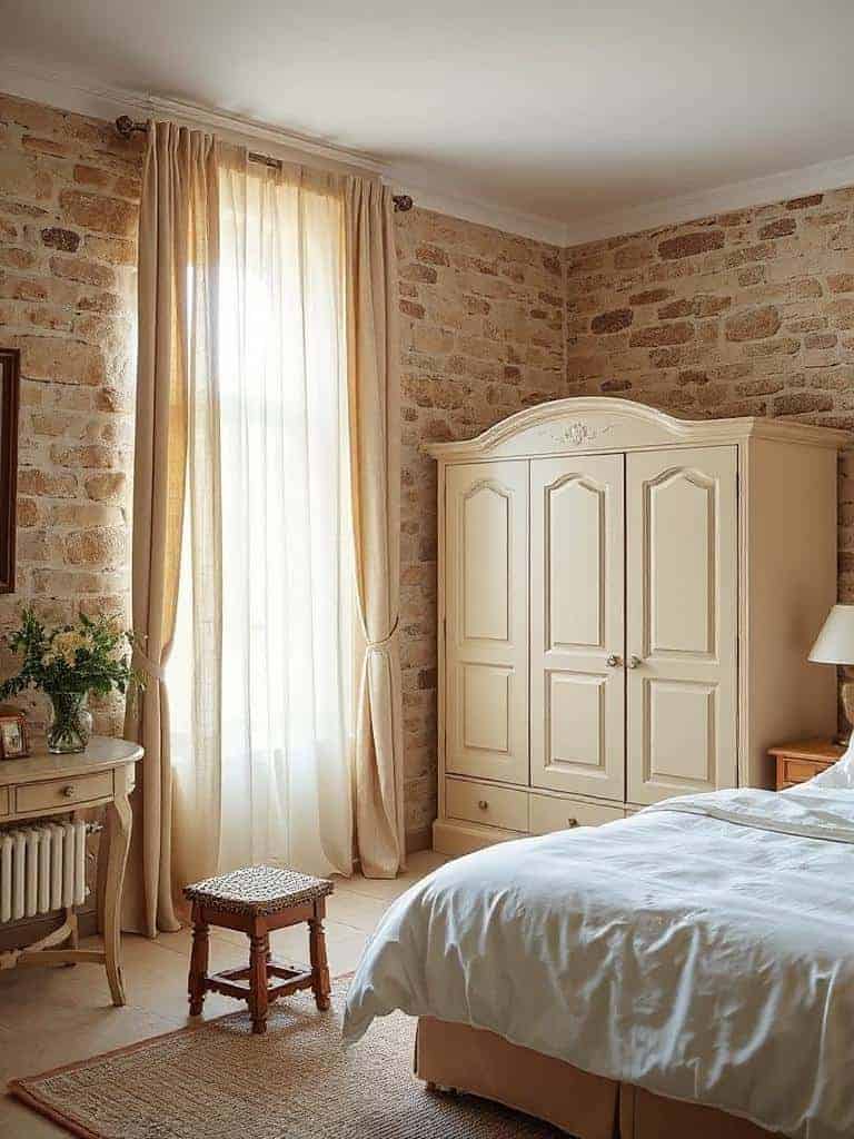 stone walls add charm